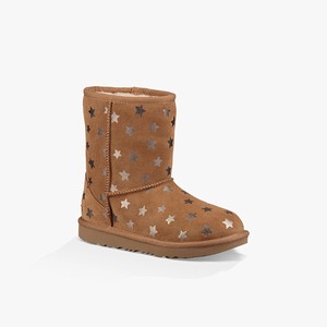 Ugg Classic II Short Stars Klassiska Stövlar Barn Bruna (192807TPY)